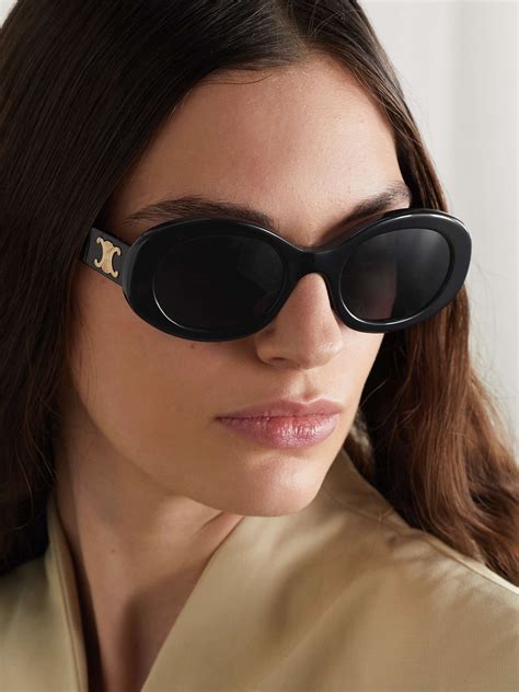 celine sunglass try on
